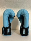 Title Boxing Gel Gloves Blue   Black Size Medium