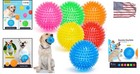 Dog Toy Balls 3 5 Inches 6 Colors Bpa Free Non-toxic Dog Chew Toys