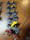 Heroclix Marvel 120 Painted Mixed Lot Miniature Figures Precard -includesle