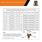 Adults-kids   8  Western Saddle Horse Barrel Saddle Deep Seat With Free Shipping
