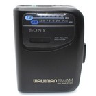 Vintage Sony Walkman Wm-fx101 Am fm Radio Cassette Tape Player - Tested works