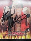 The Phenomenal Aj Styles Full Autograph Signed Tna Impact Promo Picture Wwe Njpw