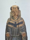 Antique Spanish Colonial Santo Bulto Wood Carving Monk Figure Saint Dominic 20 