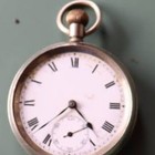 Vintage 7 Jewel Swiss Made Pocket Watch Hunter Case