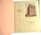 Vintage  Brochure Presenting The Fifth Avenue Hotel New York 1940 s