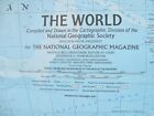 Nos Vintage 1970 The World Map  National Geographic  How Man Pollutes W insets