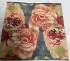 Two Single Cocktail Napkins For Decoupage Paris Floral Eiffel Tower