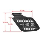 Rear Window Molle Panel Storage System Exterior Rack For Toyota 4runner 10-24