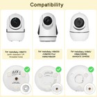 Baby Monitor Clip Mount For Hellobaby Hb65 hb40 hb6550 hb66 White 