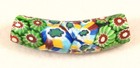 Old Venetian Glass Two Cane Type Millefiori Elbow African Trade Bead