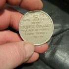 Farm Service Products Silver Cobalt Circulated Trade Token 1959 Collectible Coin