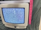 Vintage Panasonic Ct-9r10t 9  Color Crt Tv Television Monitor Beige 1997 Retro