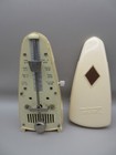Art Deco Vtg Taktell Wittner Metronome Made In Germany 1950s Beige Excellent