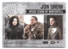 2025 Game Of Thrones The Great Houses Jon Snow  7 House Stark