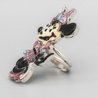 Zuni-sterling    Multi-stone Minnie Mouse Ring By Andrea Lonjose-size 8 5