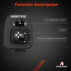 901-319 Power Mirror Switch Front Driver Side - Compatible With 1997-2005 Ford F