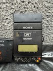Vintage 1990 s Sony Tcd-d3 Digital Audio Tape Dat Walkman Recorder W  Charger