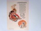 1925 Antique Print Ad Pet Milk Company Recipe Pumpkin Pie Good Housekeeping Dec