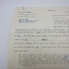 Vintage 1958 Court Document Lot X 2 Perry County Pennsylvania Pa  Wilkes Barre