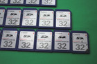 Lot Of 21 Canon 32mb Sd Card For Early Digital Camera Camcorder Sdc-32m