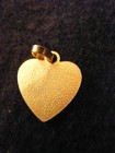 Gold Heart Pendant Gold Plated Letter R 1 5 Cm