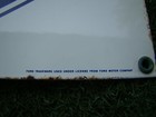 Vintage Ford Service Station Genuine Ford Parts Porcelain Enamel Sign