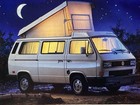 1990 Vw Volkswagen Vanagon Print Ad Minivan Moonlights