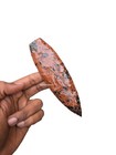 Handcrafted Mahogany Obsidian Spearhead 6  Natural Volcanic Glass Point 