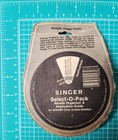 Vintage New Singer Sewing Select-o-pack Needle Organizer Guide 4898 Nos 1978