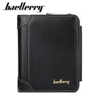 New Leather Men Wallets High Quality Zipper Short Desigh Card Holder Male Purse 