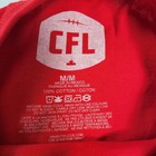 Montreal Alouettes Shirt Mens Medium Red Cfl Football Graphic Tee Cotton  635 