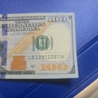  100 One Hundred Dollar Bill  Fancy Serial Number  Repeater 12971297 2939 2939