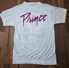  rare  Vtg  1984  Prince Single Stitch Thin White Tour Concert T-shirt  small 