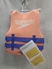 Speedo Youth Pfd Life Jacket Vest - Pink Parasol  Youth 50-90 Lbs 