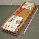  120  Donn Drop Ceiling Cross Tee Dxl216  1 In X 2 Ft  Flat White  Aluminum