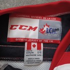 Ccm Quebec Remparts Hockey Jersey Youth Large White Boys Nhl Canada