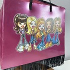 2002 Bratz Doll Maroon Fringe Organizer Case Purse Bag Y2k Vtg 3 Organizers