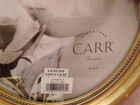 Carr Baroque Oval Picture Frame 8x10 Vintage Gold Leaf For Gallery Wall Display