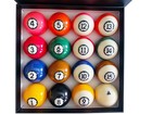Champion Arcos Pool Balls Set -15 Phenolic Resin Ball   Black Triangle Cue Ball