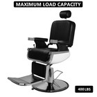 Hydraulic Barber Chair Heavy Duty Reclining Salon Beauty Spa Equipment Black