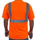 Orange  Short Sleeve Safety Shirt
