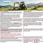 Agrotk Track Roller Bottom Wheel For Ysrt14 Mini Skid Steer Loader Replacement