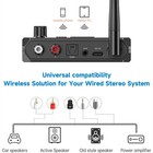 Bluetooth 5 3 Home Stereo Audio Receiver Aux Usb Optical Hd Music To Rca Adapter