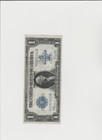 1923  1 One Dollar Silver Certificate Note Horse Blanket Large Size Banknote 