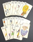 Vintage Whitman Old Maid Card Game 1950   s Rare - Missing 4 Cards  see Notes 