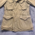 Vintage Us Army M1943 Field Jacket Wwii Military Olive Drab M43 34l