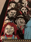 Horror Movie Slashers Bng Mondo Print Tyler Smith -freddy Jason Evil Dead   X 35