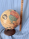 Vintage 1980 Scan Globe A s Denmark 12    Lighted Globe - World Discoverer