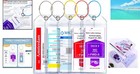 Ultimate 5-pack Cruise Luggage Tag Holders - Easy Read Clear Tags For Travelers