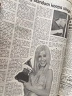 Christina Aguilera March 2000 Extra Newspaper Rare Music Pop Vintage